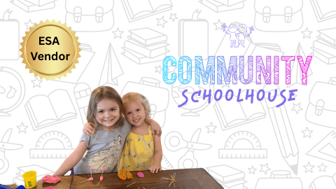 Community Schoolhouse ESA vendor graphic.